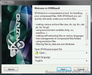 SFXWizard screenshot